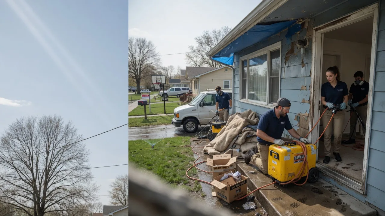 Basement Flood Cleanup in Slanesville, WV near me